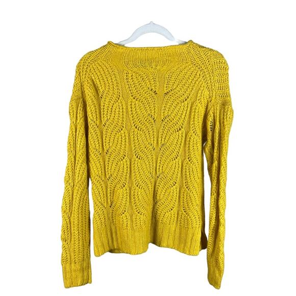 J. Crew Mock Neck Fisherman Cable Knit Lightweight Alpaca Wool Sweater Top XS - Picture 6 of 14